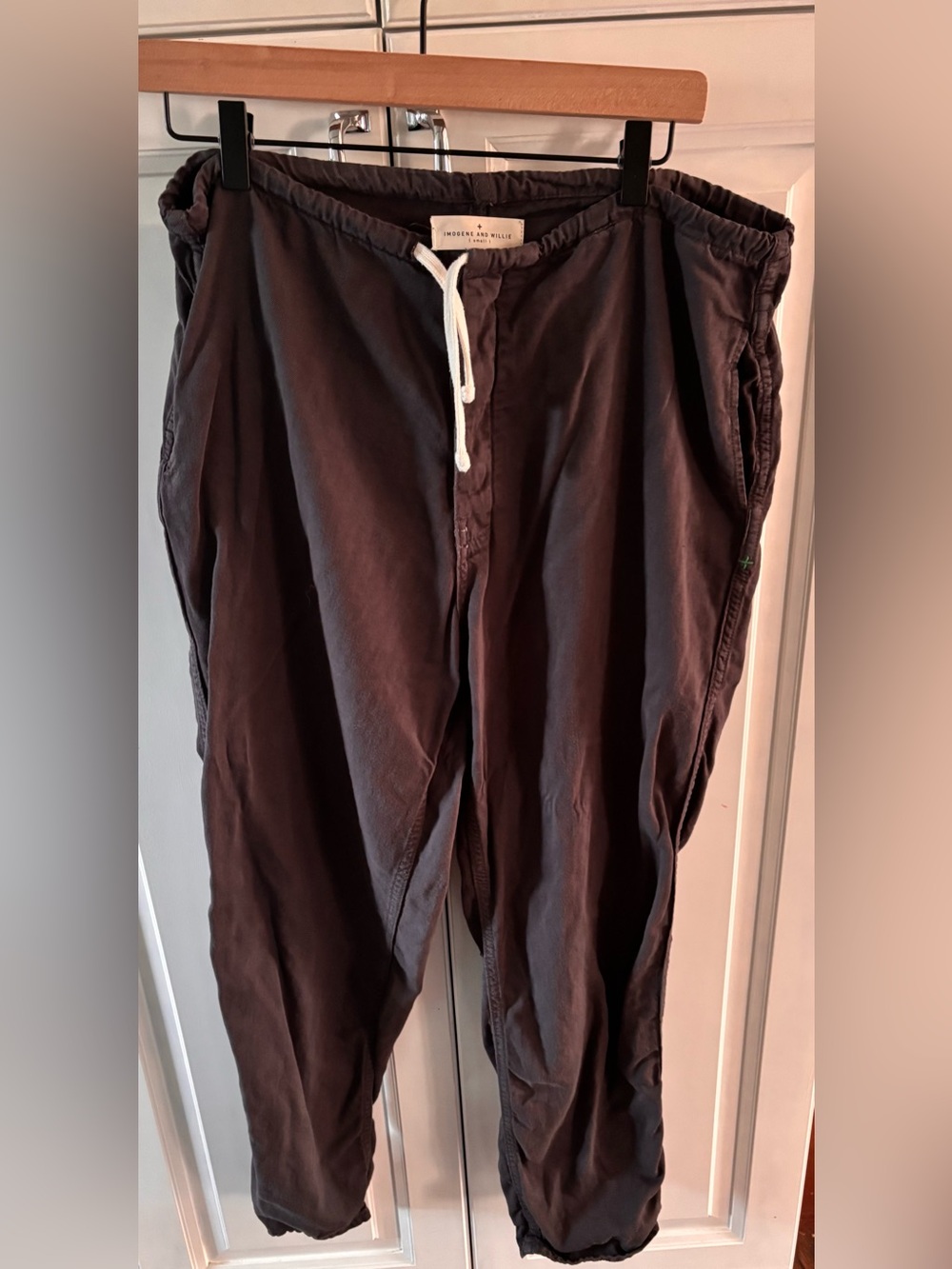 Imogene + Willie- the lounge pant in faded black - Picture 7 of 12